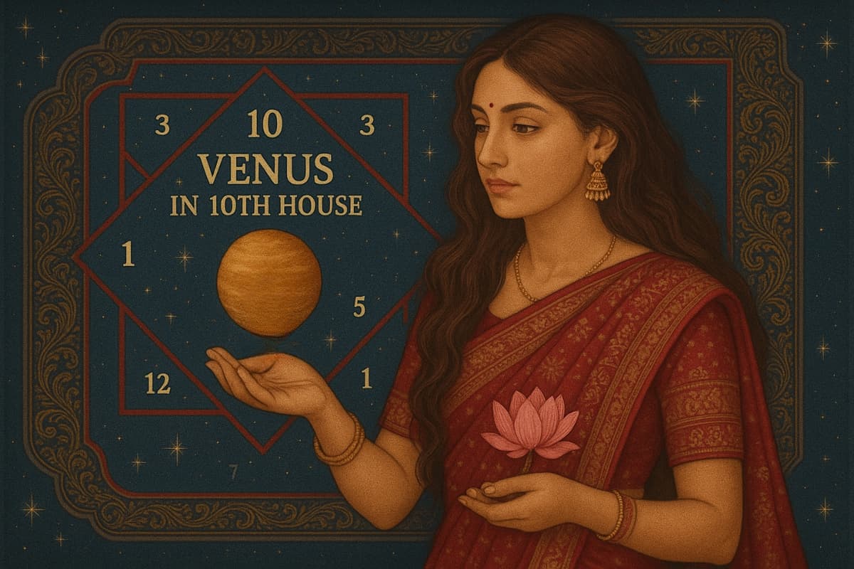Venus in 10th House: When Love Meets Career Success